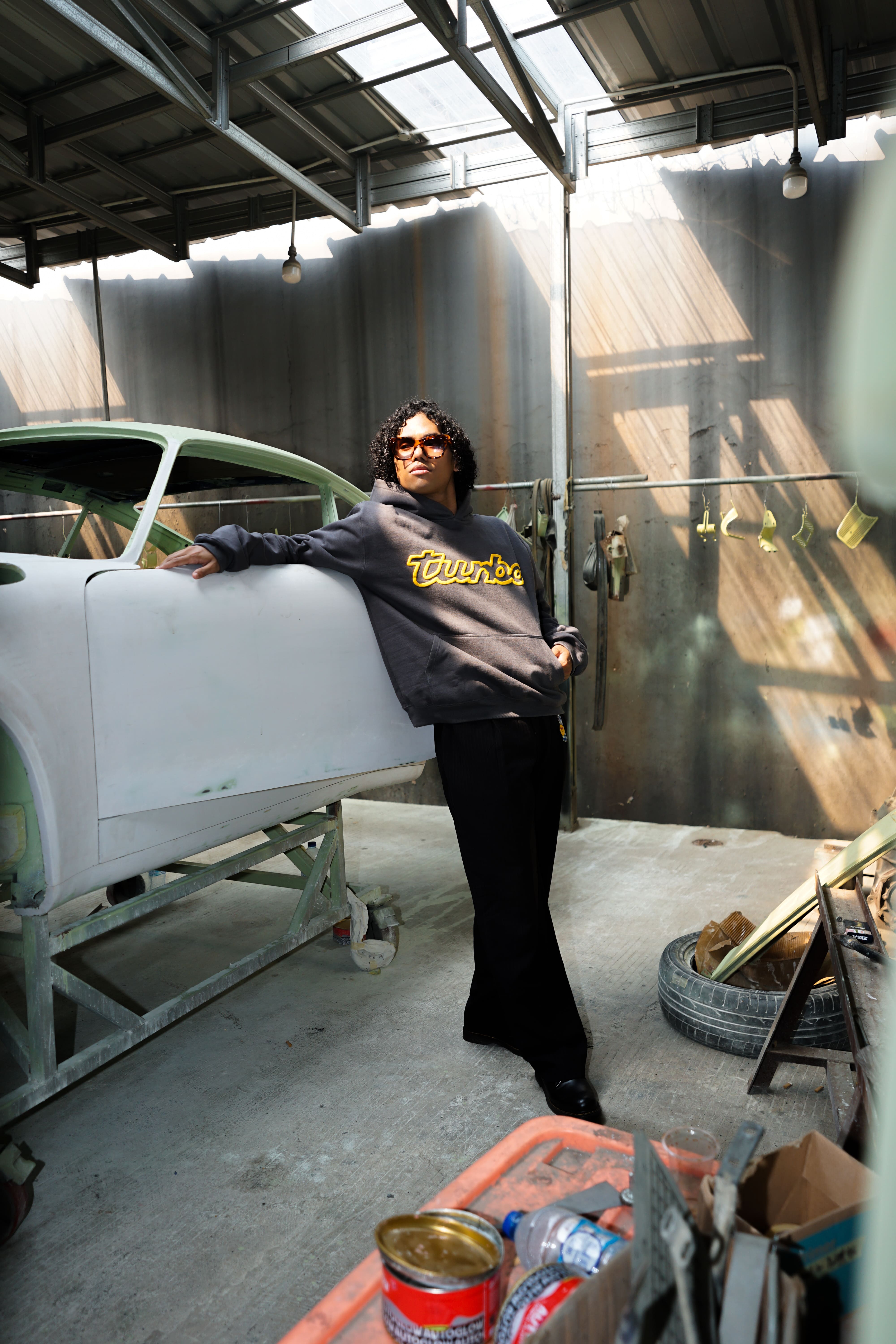 Turbo Thrust Hoodie - Model